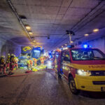 BAB 81/Gerlingen/Leonberg: Sperrung des Engelbergtunnels nach schwerem Verkehrsunfall