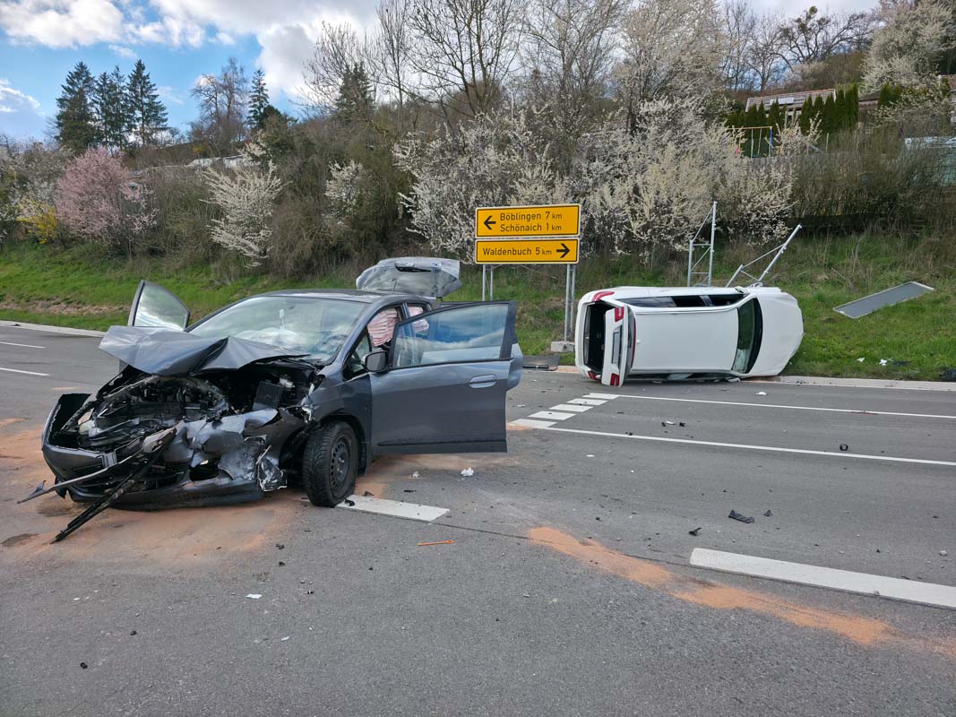 Staatsanwaltschaft Stuttgart und Polizeipräsidium Ludwigsburg: Schönaich: Tödlicher Verkehrsunfall auf Landesstraße 1185