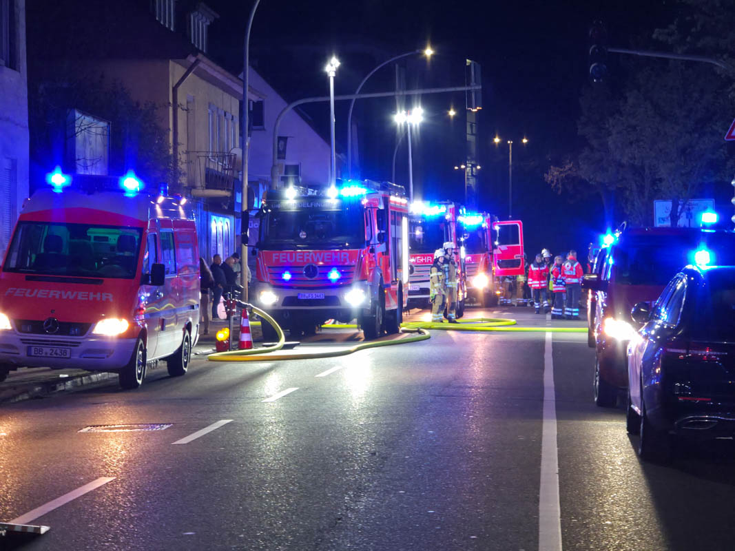 Sindelfingen: Pkw-Brand in Tiefgarage vom Stern-Center