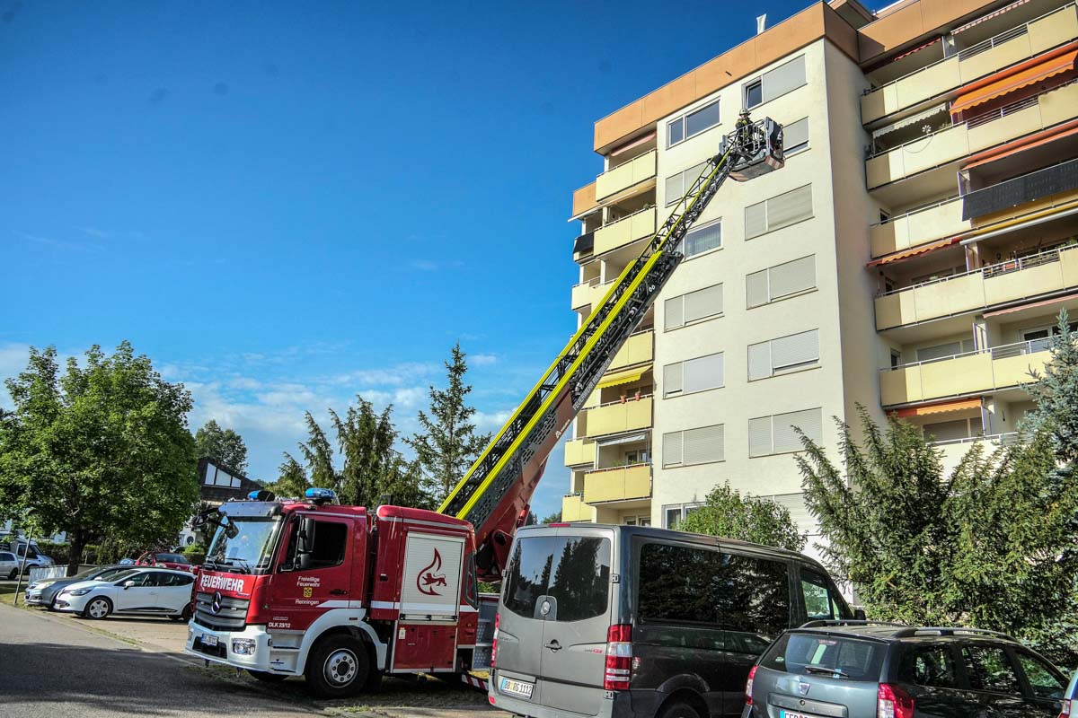 Leonberg-Warmbronn: Großeinsatz im Hochhaus