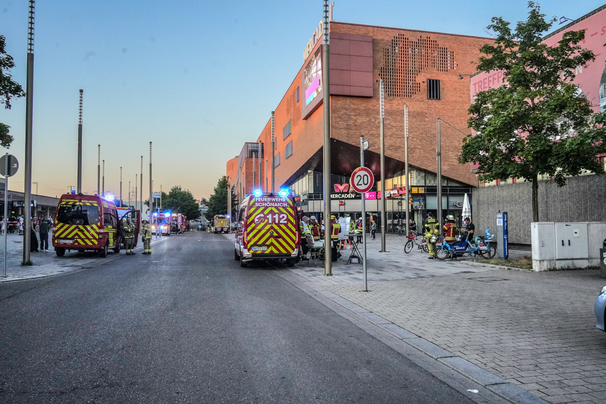 Böblingen: Kühlmittelaustritt im Mercaden