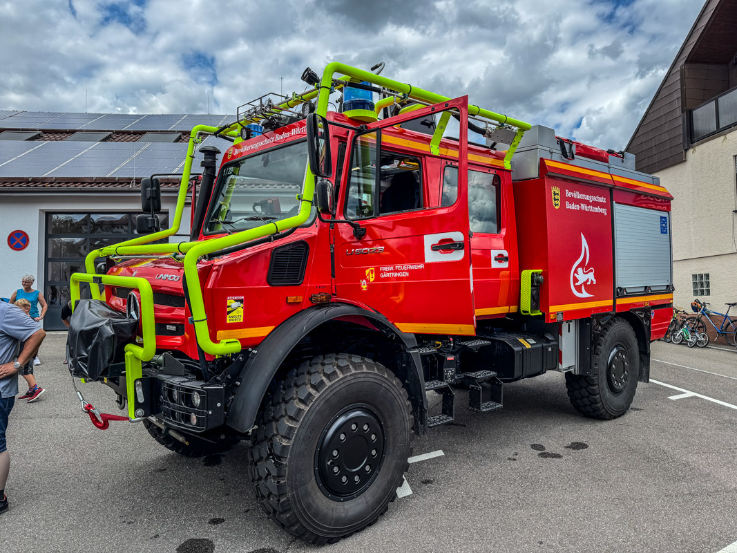 Feuerwehrfest und Tag der offenen Tür in Gärtringen begeistert zahlreiche Besucher