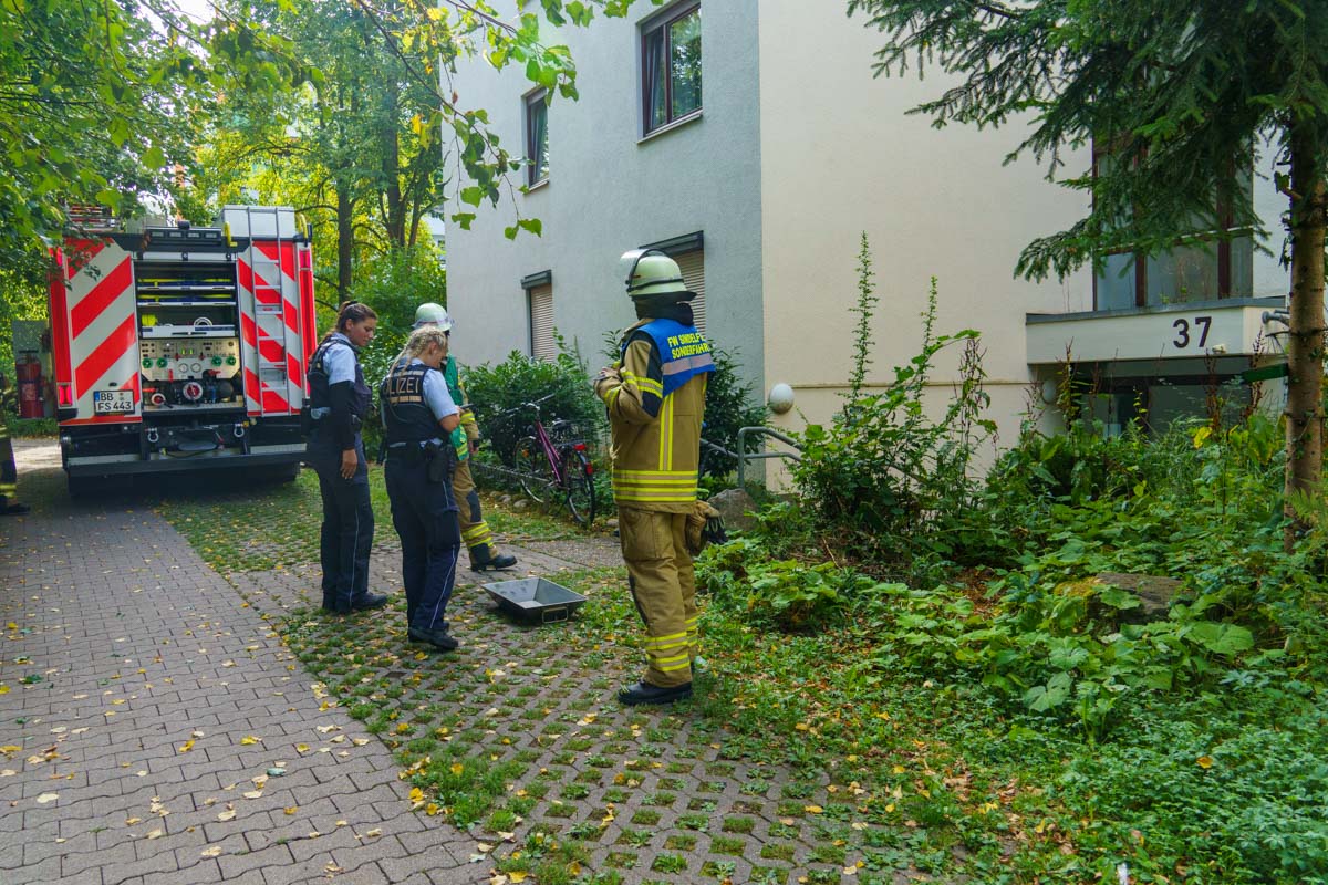 Rauchender Akku sorgt für Feuerwehreinsatz in Sindelfingen-Hinterweil