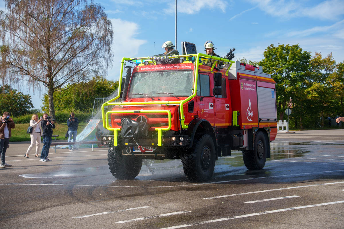 Gärtringen: Sechs neue Tanklöschfahrzeuge zur Waldbrandbekämpfung- eins davon geht nach Gärtringen